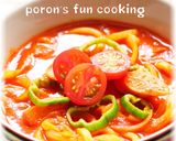 野菜ジュースdeナポリタンなカレーうどん作り方7写真