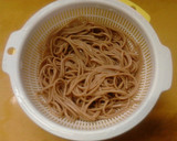 昼食　レタスと大葉のおろしそば、そうめん作り方1写真