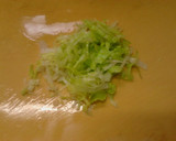 昼食　レタスと大葉のおろしそば、そうめん作り方3写真