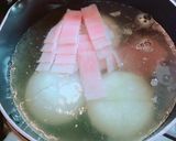 レンジで！丸ごと新玉ねぎのカレースープ作り方2写真