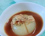レンジで！丸ごと新玉ねぎのカレースープ作り方4写真