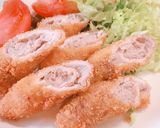 薄衣！薄切りロースでクルクル柔らか豚カツ作り方6写真