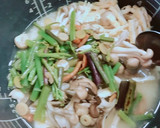 炊飯器で簡単！山菜ときのこの おこわ作り方4写真