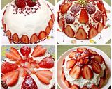 市販スイスロールで♪簡単ドームケーキ♡作り方8写真