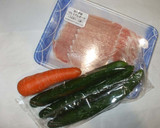 豚薄切り肉の肉巻き♪簡単巻くだけ作り方1写真