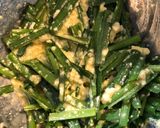 ごま油ソースでニラ豆腐作り方6写真