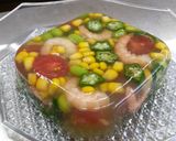 季節野菜の寒天寄せサラダ作り方5写真