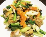 豚肉アスパラエリンギの中華塩炒め♪作り方11写真