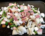 ホットプレートだけでナポリタン作り方2写真