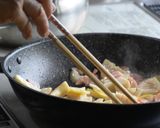 たけのことベーコンのレモン炒め作り方2写真