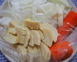 筍ゴロゴロカレー♪筍のサクサク食感！作り方1写真