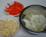 小エビと野菜のかき揚げ作り方1写真