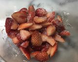 LOVE★フレッシュ苺のパウンドケーキ作り方1写真