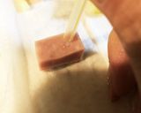 キャラ弁 LEGO風ブロック作り方3写真