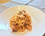 シチリア風☆絶品濃厚アーモンドパスタ作り方6写真
