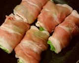 春キャベツの薄切り豚肉クルクル巻き作り方4写真