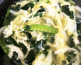 新たまねぎとさやえんどうの中華スープ作り方6写真