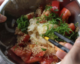 【作り置き】新玉ねぎとツナとトマトの和物作り方5写真