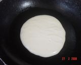フライパンで☆春色ヨーグルトオムレット作り方5写真