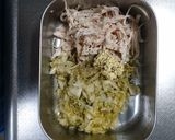 乳酸キャベツでチキン入りサラダ！作り方2写真