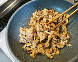 豚小間とエリンギのカレー風味炒め作り方5写真