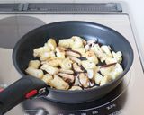 具沢山・香ばしい【わらびの炊き込みご飯】作り方2写真