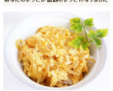 卵とたまねぎで　玉子丼　親子丼風玉玉丼作り方8写真