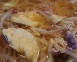 美味しい温玉ベジタリアンスープ作り方6写真