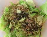 春キャベツの胡麻油蒸し作り方5写真