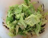 春キャベツの胡麻油蒸し作り方6写真
