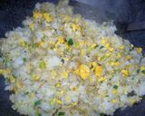 お茶づけの素 de あんかけ炒飯作り方3写真