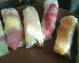フルーツ生春巻き作り方6写真