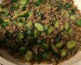 きゅうりとミンチの辛味噌炒め作り方7写真