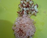 簡単☆甘酢生姜で万能寿司めし①卵しらす丼作り方2写真