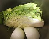 野菜ジュースで簡単！春キャベツスープ作り方3写真