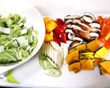 中華丼 かぼちゃ入り作り方1写真