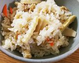 春の訪れ、筍ご飯とタケノコおにぎり作り方5写真