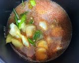 圧力鍋でホロホロ♡旨辛カムジャタン作り方3写真