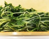 豆苗と韓国海苔のおひたし作り方1写真