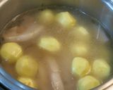 じゃがいもと豚ばら肉の煮物作り方4写真