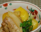 じゃがいもと豚ばら肉の煮物作り方5写真