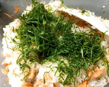 簡単さっぱり✨鮭と大葉の寿司飯作り方7写真