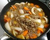 新じゃが新たまねぎでほっこり春の肉じゃが作り方4写真