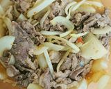 レンジde簡単☆牛肉と大根のゴマ旨辛煮作り方3写真