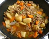 新じゃが新たまねぎでほっこり春の肉じゃが作り方6写真