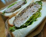 ☆ハンバーグサンド☆わんぱくサンド☆作り方6写真
