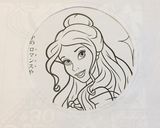 美女と野獣 ベル☆キャラクターケーキ作り方2写真