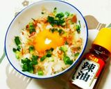 ラー油入り卵かけご飯。作り方5写真