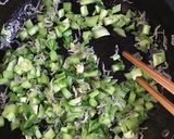 大根葉とちりめんじゃこのごま油炒め作り方3写真