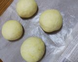 カレー風味ミート・チーズ☺️ナン❤️作り方6写真